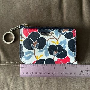 Kate spade keychain card holder wallet